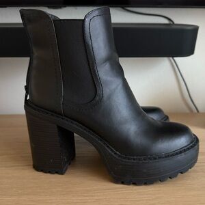 Madden Girl Kamora Block Heel Boots